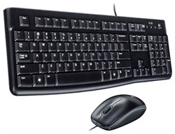 Комплект Logitech Desktop MK120 Black USB для системного блока